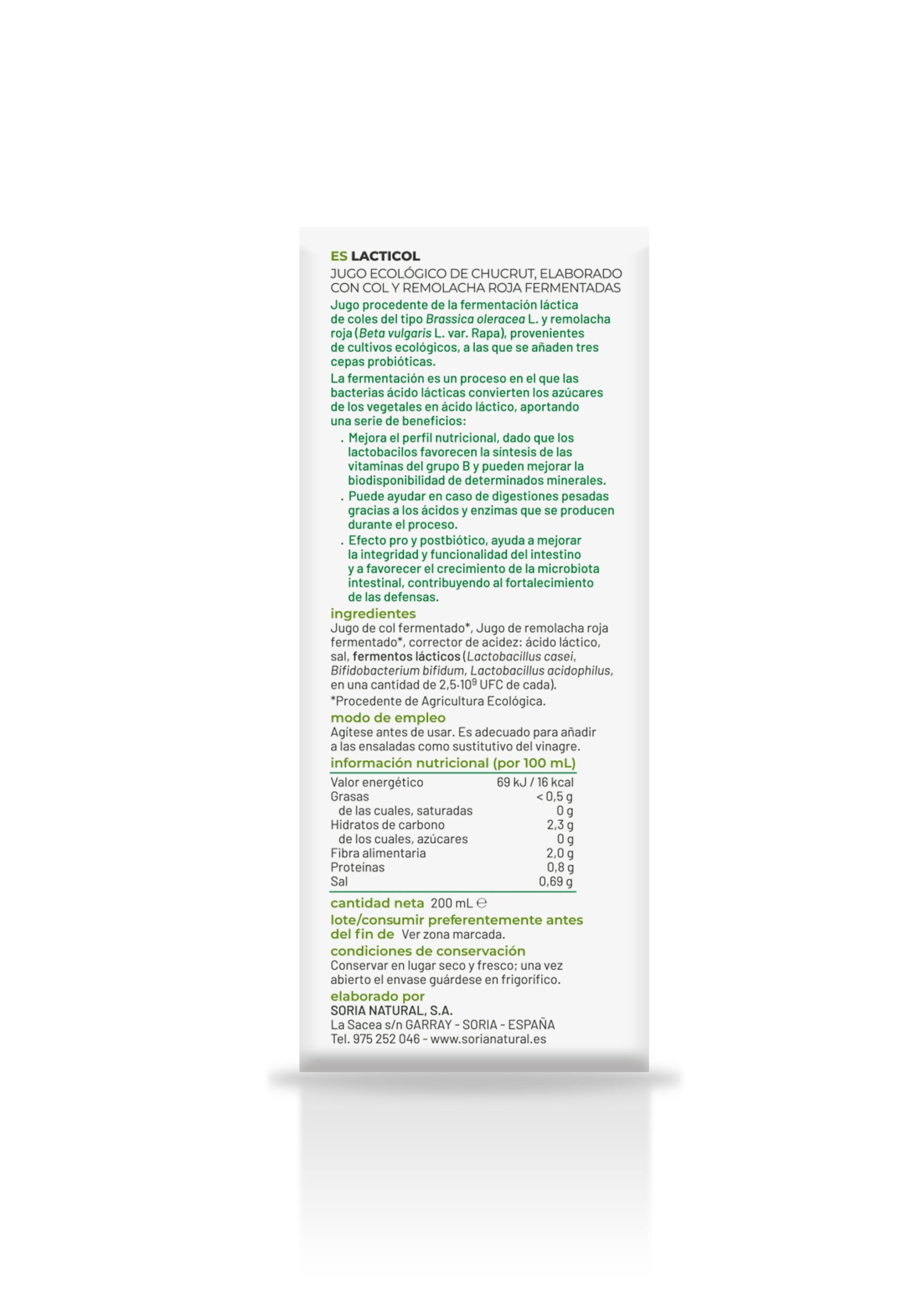 Lacticol Jarabe 200 ml 2 LACTICOL IZQ SN SP