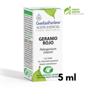 Aceite esencial de Geranio rojo 5 ml Esential Aroms