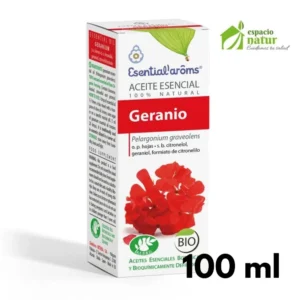 Aceite Esencial Geranio Esential Aroms BIO 100 ml